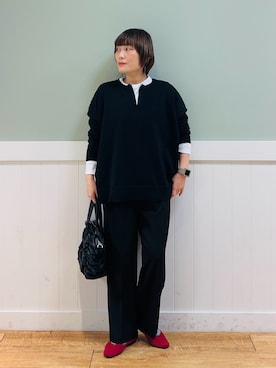 タナさん（レディース・155cm）の冬コーディネート