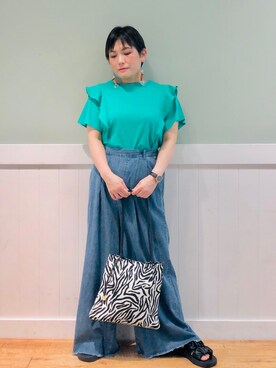 タナさん（レディース・155cm）の夏コーディネート