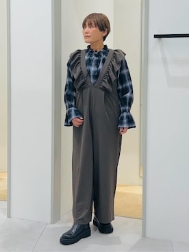 タナさん(レディース・155cm)の冬コーディネート
