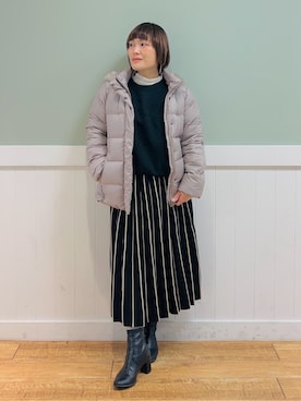 タナさん(レディース・155cm)の冬コーディネート