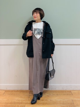 タナさん（レディース・155cm）の冬コーディネート