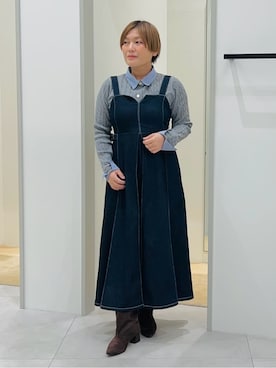 タナさん(レディース・155cm)の冬コーディネート