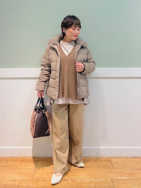 タナさん（レディース・155cm）の冬コーディネート