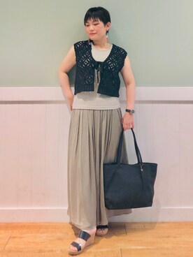 タナさん（レディース・155cm）の夏コーディネート