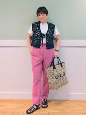 タナさん(レディース・155cm)の夏コーディネート