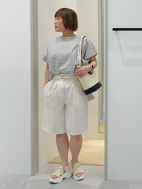 タナさん(レディース・155cm)の夏コーディネート