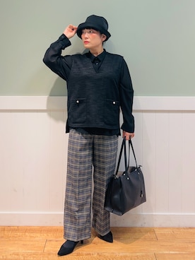 タナさん(レディース・155cm)の冬コーディネート