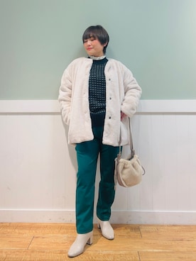 タナさん(レディース・155cm)の冬コーディネート