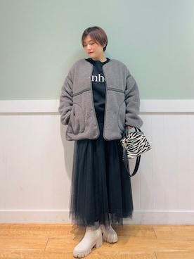 タナさん（レディース・155cm）の冬コーディネート