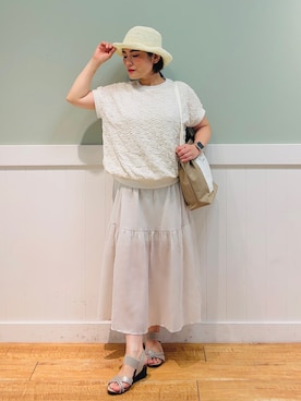 タナさん(レディース・155cm)の夏コーディネート