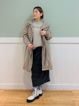 タナさん（レディース・155cm）の冬コーディネート