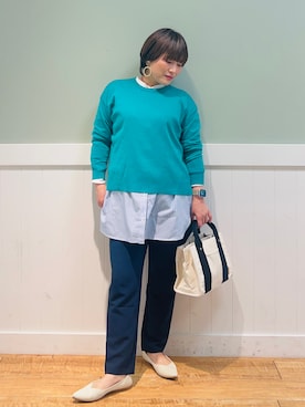 タナさん（レディース・155cm）の春コーディネート