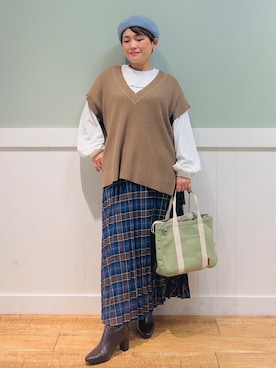 タナさん（レディース・155cm）の秋コーディネート