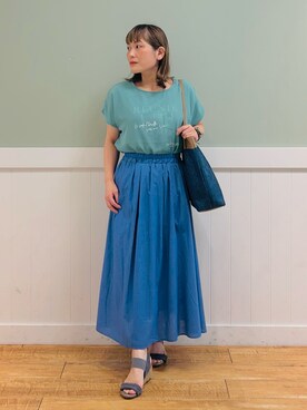 タナさん（レディース・155cm）の夏コーディネート