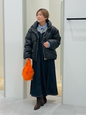 タナさん(レディース・155cm)の冬コーディネート