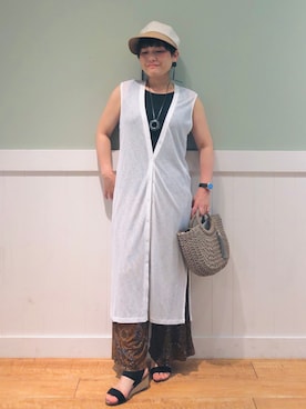 タナさん（レディース・155cm）の夏コーディネート