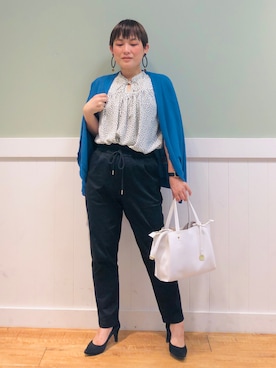「DRESKIP（ドレスキップ）のアイテム（パンプス）」を使った、タナさん（レディース・155cm）の夏コーディネート