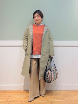 タナさん（レディース・155cm）の冬コーディネート