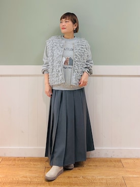 タナさん(レディース・155cm)の冬コーディネート