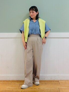 タナさん（レディース・155cm）の春コーディネート