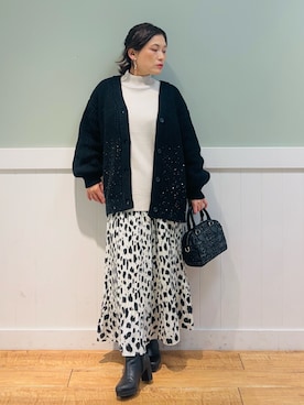 タナさん(レディース・155cm)の冬コーディネート