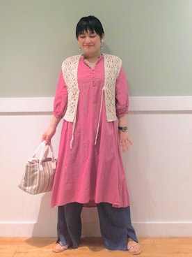 タナさん(レディース・155cm)の夏コーディネート