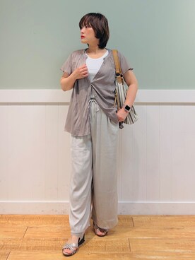 タナさん（レディース・155cm）の夏コーディネート