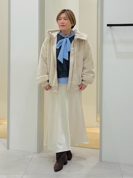 タナさん(レディース・155cm)の冬コーディネート