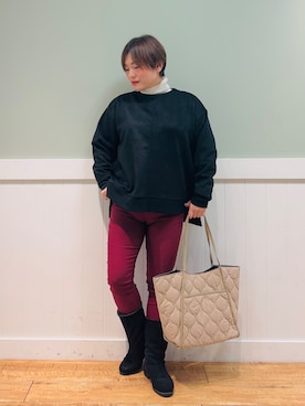 タナさん（レディース・155cm）の秋コーディネート