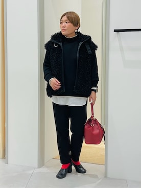 タナさん（レディース・155cm）の冬コーディネート