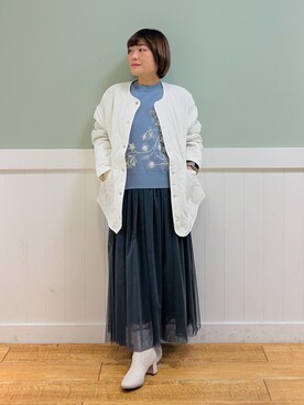 タナさん(レディース・155cm)の冬コーディネート