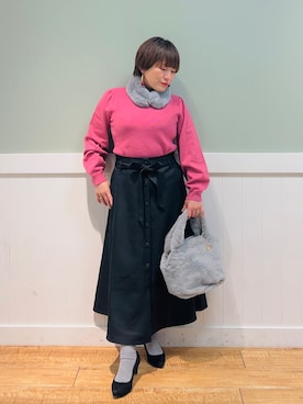 タナさん（レディース・155cm）の冬コーディネート