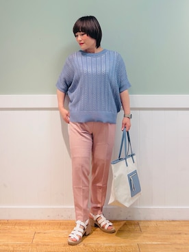 タナさん（レディース・155cm）の春コーディネート