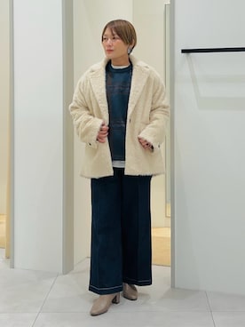 タナさん（レディース・155cm）の冬コーディネート