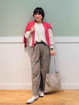 タナさん（レディース・155cm）の春コーディネート