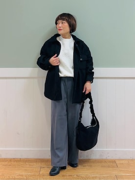 タナさん(レディース・155cm)の冬コーディネート