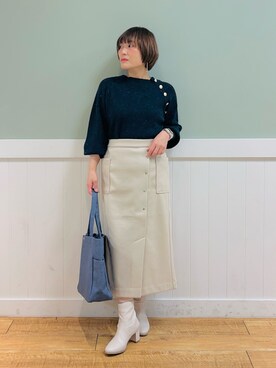 タナさん（レディース・155cm）の冬コーディネート