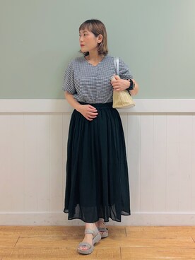 タナさん（レディース・155cm）の夏コーディネート