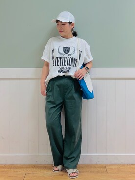 タナさん（レディース・155cm）の夏コーディネート