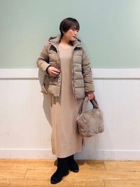 タナさん（レディース・155cm）の冬コーディネート