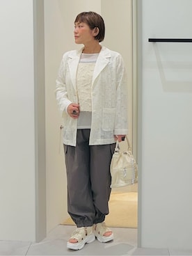 タナさん（レディース・155cm）の春コーディネート