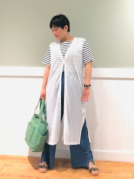 タナさん（レディース・155cm）の夏コーディネート