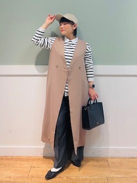 タナさん（レディース・155cm）の春コーディネート