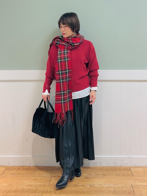 洗える/セットアップ可】女性らしさ際立つ もちもちリブドルマンニット