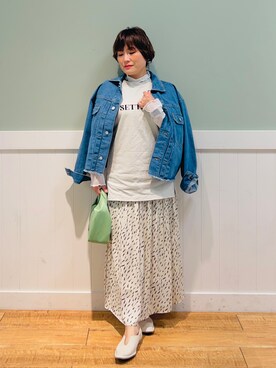 タナさん（レディース・155cm）の春コーディネート