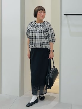 「THE SHOP TK （ザ ショップ ティーケー ）のアイテム（パンプス）」を使った、タナさん（レディース・155cm）の春コーディネート