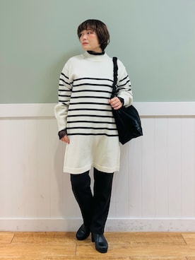 タナさん（レディース・155cm）の冬コーディネート