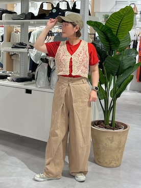 タナさん（レディース・155cm）の夏コーディネート