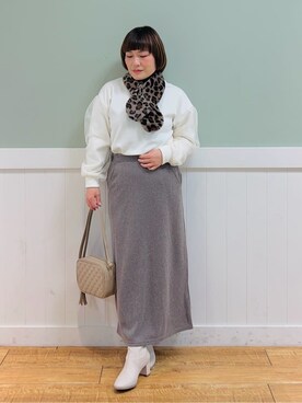 タナさん(レディース・155cm)の冬コーディネート