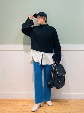 タナさん(レディース・155cm)の冬コーディネート